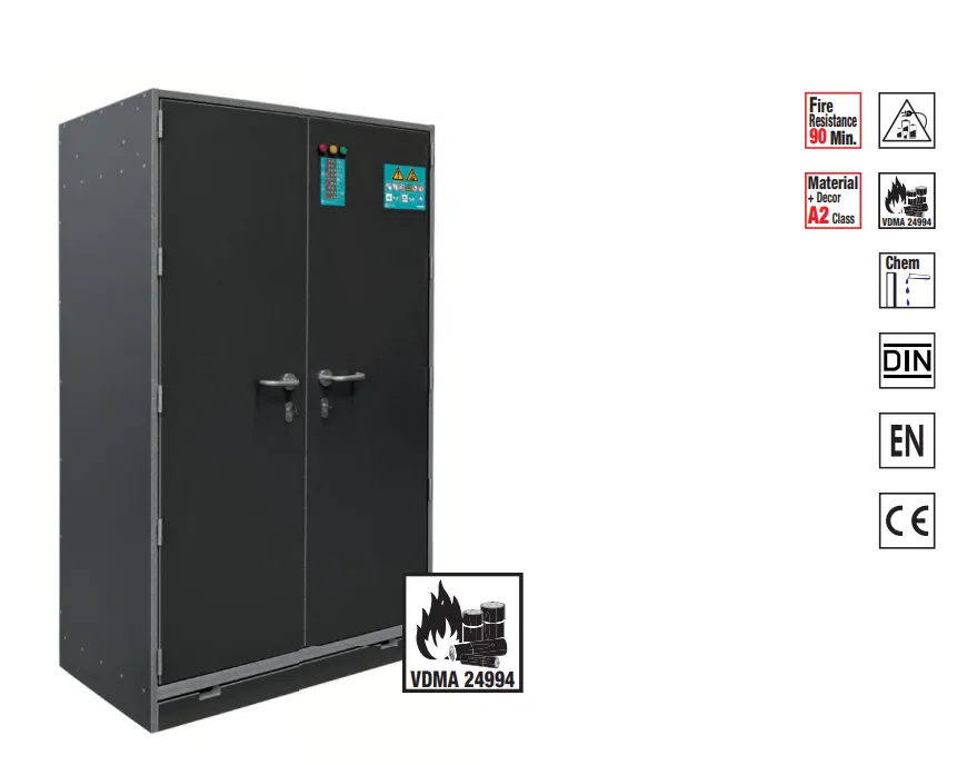 Priorit PRIOLION Premium lityum pil saklama dolabı
